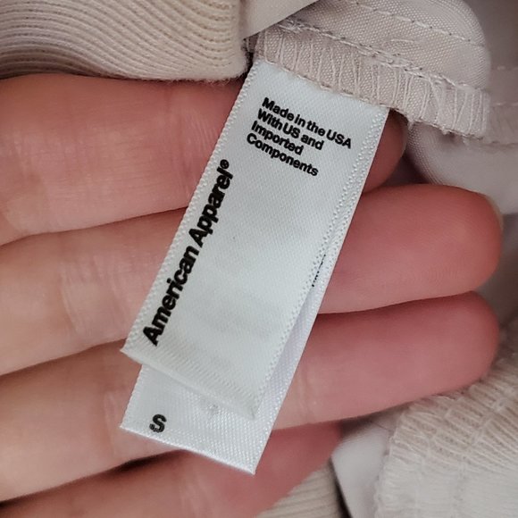 American Apparel light pink bomber jacket - Picture 4 of 5